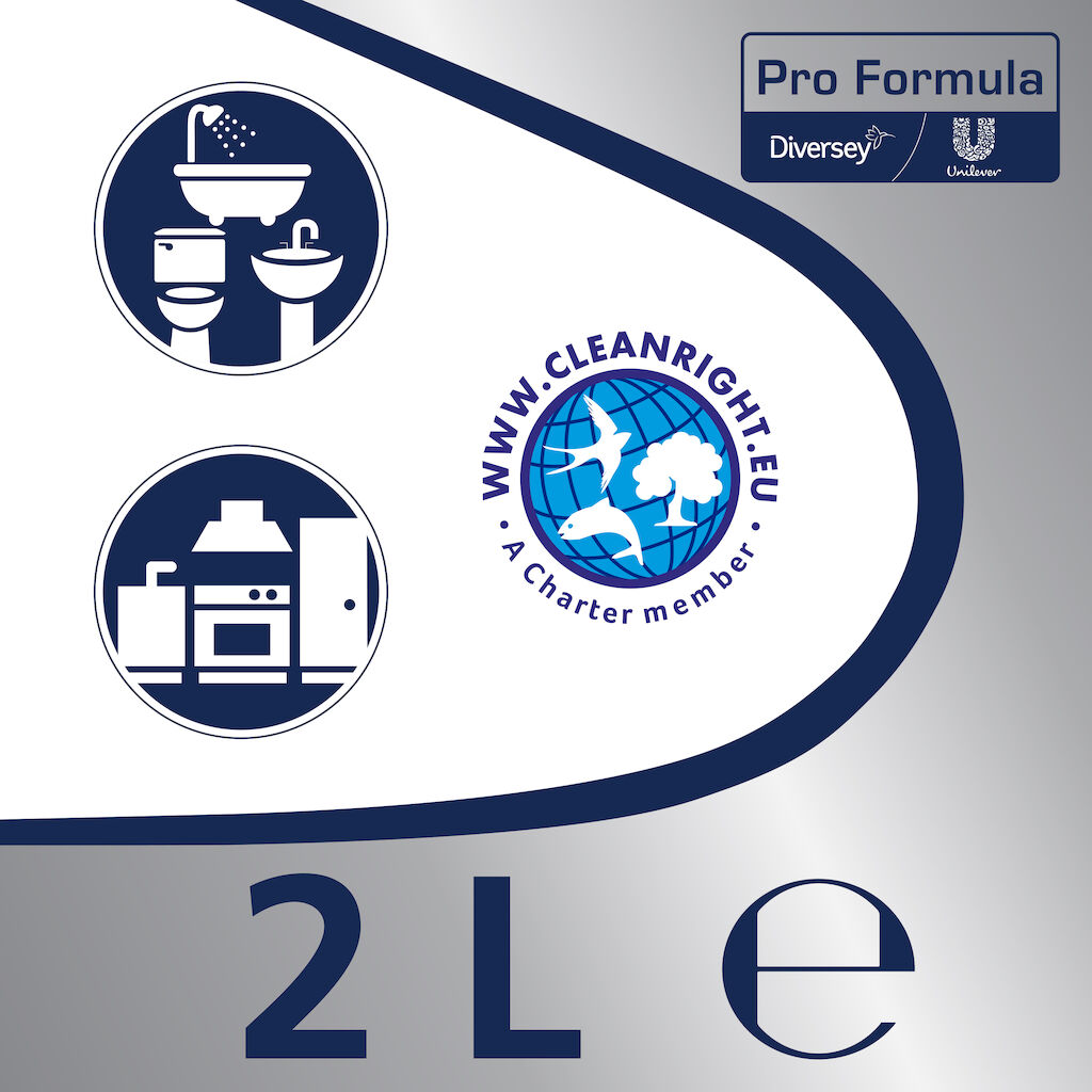 Cif Pro Formula Cream 6x2L - Επώνυμη κρέμα γενικού καθαρισμού, ιδανική για ευαίσθητες επιφάνειες.