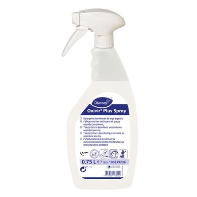 Oxivir Plus Spray 6x0.75L - Καθαριστικό Απολυμαντικό ευρέως φάσματος εφαρμογών