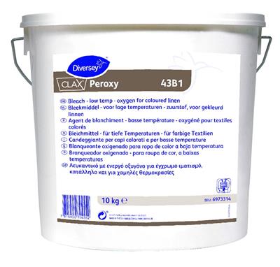 Clax Peroxy 43B1 10kg - Λευκαντικό - σε μορφή σκόνης, κατάλληλο ακόμα και για έγχρωμο ιματισμό σε χαμηλές θερμοκρασίες